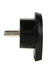Adaptateur Electronique coulissant universel Noir Noir