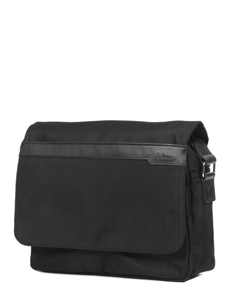 Besace Chrome 33 cm Noir