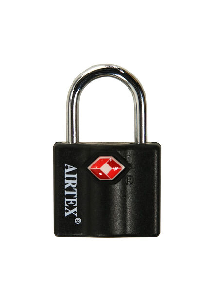 Cadenas à clé TSA Noir
