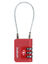 Cadenas � c�ble TSA Red Red
