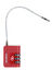 Cadenas � c�ble TSA Red Red