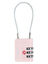 Cadenas � c�ble TSA Rose Rose