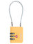 Cadenas � c�ble TSA Yellow Yellow