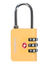 Cadenas � code TSA Yellow Yellow