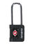 Set de 2 cadenas � cl� TSA Noir Noir