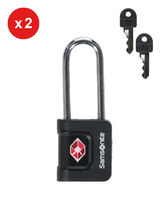 Set de 2 cadenas  cl TSA Samsonite Noir