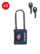 Set de 2 cadenas  cl TSA Samsonite