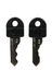 Set de 2 cadenas  cl TSA grande anse Noir Noir