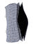Cartable Jean 28 cm Jean Stripes Jean Stripes