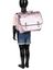 Cartable Moyen Paillettes 38 cm Rose Rose