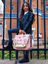 Cartable Moyen Cool Tattoos 38 cm Rose