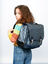 Cartable Moyen Paillettes 38 cm Bleu Marine
