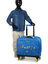 Cartable Back To School 43 cm - 4 roues Bleu Monstre