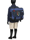 Cartable � roulettes Harry Potter Poudlard 38 cm Bleu