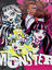 Cartable Monster High 38 cm Gris Gris