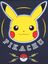 Cartable Pikachu 38 cm Noir