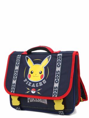 Cartable Pikachu 38 cm Noir