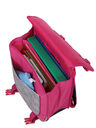 Cartable � roulettes Barbie Love 38 cm Gris