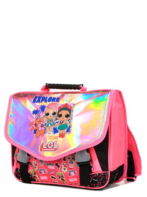Cartable Poup�e LOL Explore 38 cm Rose