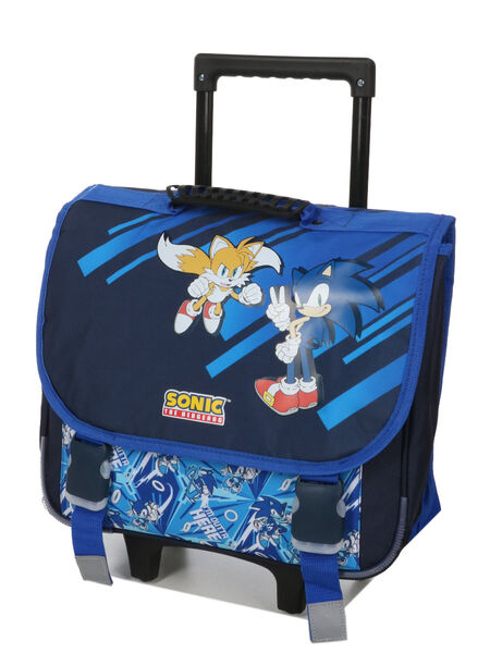 Cartable � roulettes Sonic & Tails 38 cm