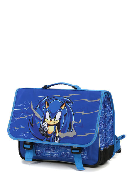 Cartable Sonic Prime Speed 41 cm Bleu