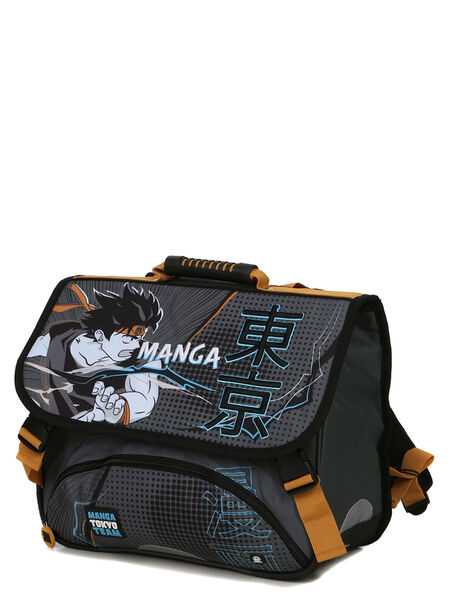 Cartable Manga Tokyo Team 38 cm Gris