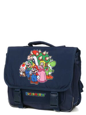 Cartable Super Mario Super Team 38 cm Bleu