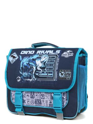 Cartable Jurassic World Dino Rivals 38 cm Bleu