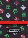Cartable Minecraft Blocs 38 cm Noir