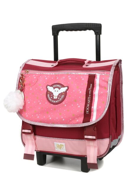 Cartable à roulettes Harry Potter Hedwige 38 cm