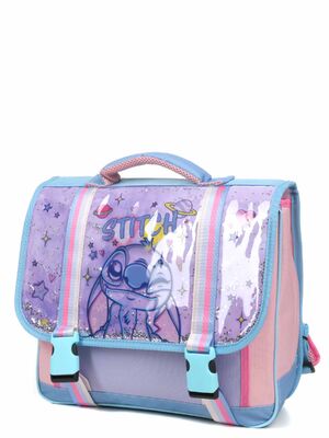 Cartable Stitch 38 cm Bleu