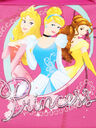 Cartable � roulettes Princesses 38 cm Rose Rose