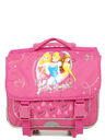 Cartable � roulettes Princesses 38 cm Rose Rose
