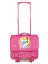 Cartable � roulettes Princesses 38 cm Rose Rose