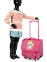 Cartable � roulettes Princesses 38 cm Rose Rose