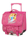 Cartable � roulettes Princesses 38 cm Rose Rose