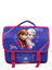 Cartable La Reine des Neiges Anna & Elsa Fleurs 38 cm Violet