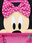 Cartable Minnie Dots 35 cm Rose