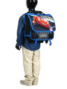 Cartable � roulettes Cars Bleu 38 cm Noir Bleu