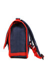 Cartable Cars Damier 32 cm Rouge