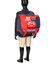 Cartable Cars Damier 38 cm Rouge Rouge