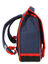 Cartable Cars Damier 38 cm Rouge Rouge