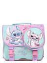 Cartable Stitch & Angel 35 cm Bleu Rose Bleu Rose