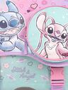 Cartable Stitch & Angel 35 cm Bleu Rose Bleu Rose