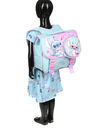 Cartable Stitch & Angel 35 cm Bleu Rose Bleu Rose