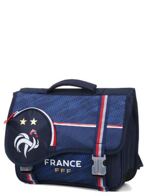 Cartable F�d�ration Fran�aise de Football 38 cm Bleu