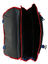 Cartable � roulettes F�d�ration Fran�aise de Football 41 cm Noir