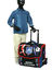 Cartable � roulettes F�d�ration Fran�aise de Football 41 cm Noir