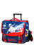 Cartable � roulettes F�d�ration Fran�aise de Football 41 cm Bleu