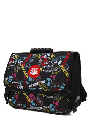 Cartable Freegun Skate 38 cm Noir